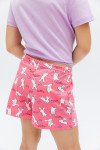 КД020-1 сирень Пижама для девочки (футболка+шорты) р.128,134,146,152,158