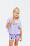 КД039-1 Пижама для девочки (футболка+шорты) р.42 (158)